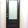 1042PSM Porte d'acier 34"D Noire Style plasma sablé  23x49 - Image 2