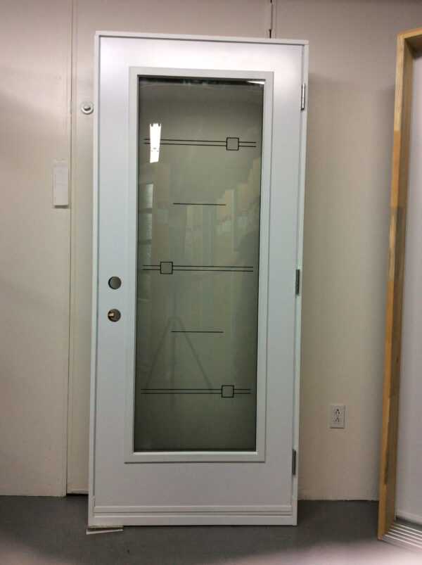 1096PSM Porte d'acier 34"G Noire 23x65 - Image 3