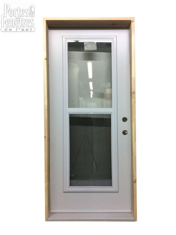 POrte Extérieur verre Clair Guillotine