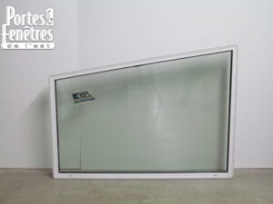 4434fp Fenêtre Fixe PVC Blanc Trapèze 53 x 39 1/2