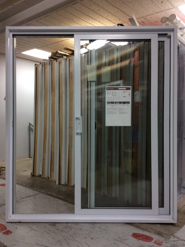 1085PP Porte patio Hybride 6' Blanche 70 1/2x81 ouv. Droite