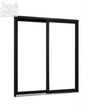 1040PP Porte Patio Hybride Noir 6′ 70 1/2 x81 en Stock