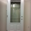 1145PSM Porte d'acier 34"D Blanche Verre Céleste Patina 23x49 - Image 2