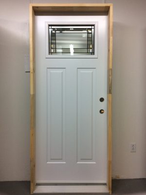 1148PSM Porte d'acier 34"G Blanche Winchester 22x14