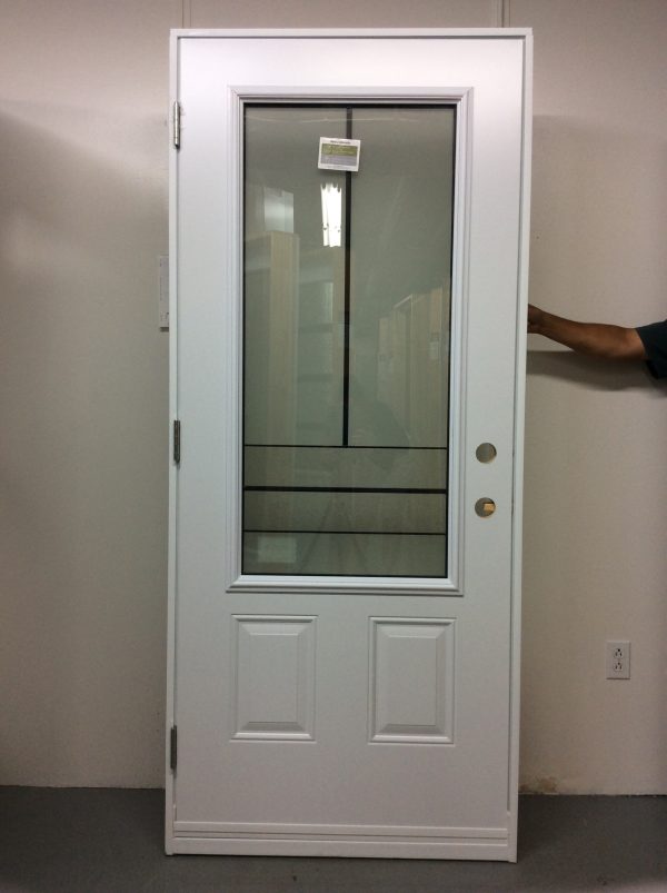 1151PSM Porte d'acier 34"D Blanche Avenue 23x49 - Image 2