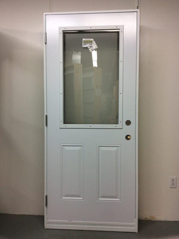 1152PSM Porte d'acier 34"D Noire Edge Fini Sablé  23x37 - Image 2