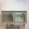 10294BH Fenêtre Battant HYBRIDE Argile 2 sect 1 ouvr 54 3/4 x 27