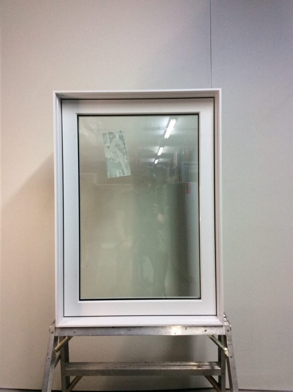 10235FP Fenêtre Fixe PVC Blanc 27 3/8 x 38 3/8