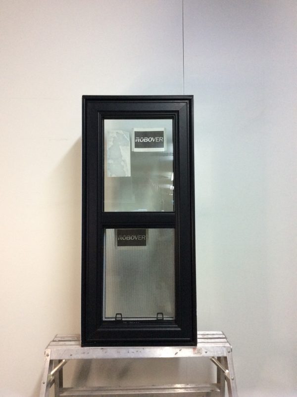 10338GH Fenêtre Guillotine HYBRIDE Noir Guillotine simple  18 1/4 x 40 3/4