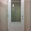 1198PSM Porte d'acier 34"D Blanche Sérigraphie style plasma  23x49 - Image 2