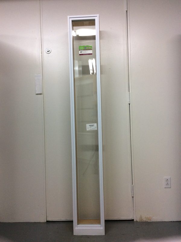 1205PA Porte d'acier 34"D Blanche Porte soho 34po  + Panneau latéral vitrail - Image 2