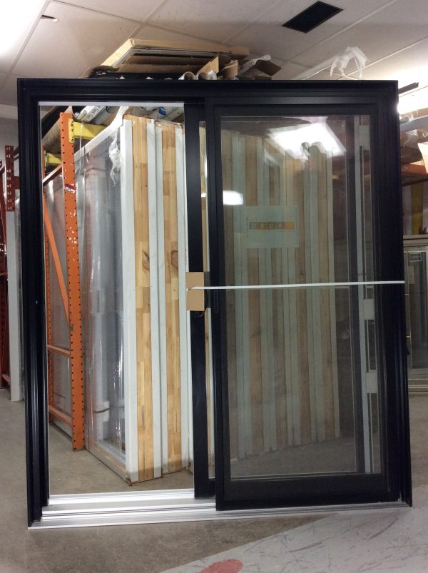 1216PP Porte patio Hybride 6' Noire 70 1/2x81 ouv. Gauche