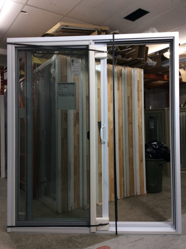 1217PP Porte patio PVC 6' Blanche 70 1/2x81 ouv. Droite