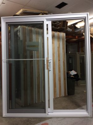 1219PP Porte patio PVC 6' Blanche 70 3/4x81 1/4 ouv. Droite