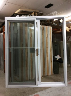 1221PP Porte patio PVC 6' Blanche 70 5/8x81 ouv. Droite