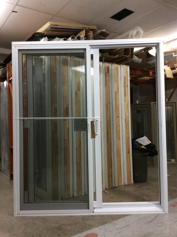 1221PP Porte patio PVC 6' Blanche 70 5/8x81 ouv. Droite