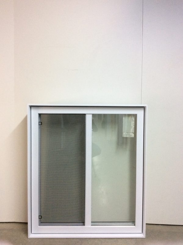 10395CP Fenêtre Coulissante PVC Blanc 2 sect 1 ouvr 40 x 45 1/2