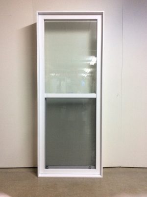 10399GP Fenêtre Guillotine PVC Blanc 1 sect 1 ouvr Simple  32 x 79 7/8