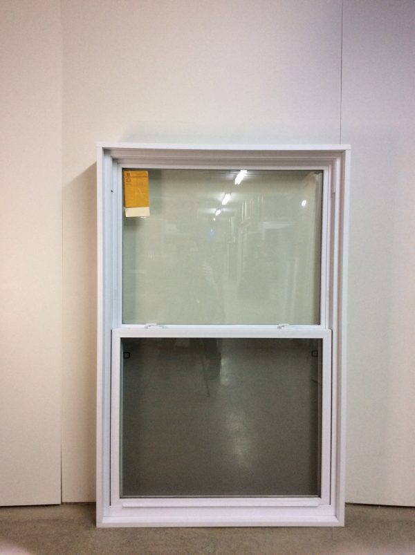 10403GP Fenêtre Guillotine PVC Blanc 1 sect 1 ouvr 40 x 61 1/2 - Image 2