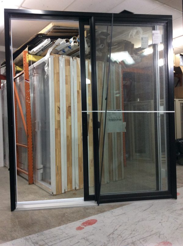 1229PP Porte patio Hybride 7 Noire 83 1/2x95 1/2 ouv. Gauche