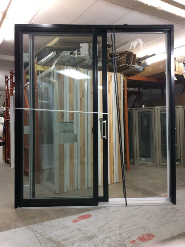 1225PP Porte patio Hybride 7 Noire 83 1/2x95 1/2 ouv. Droite