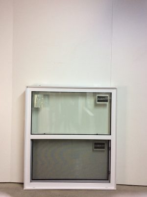 10419GP Fenêtre Guillotine PVC Blanc Guillotine simple  42 x 47