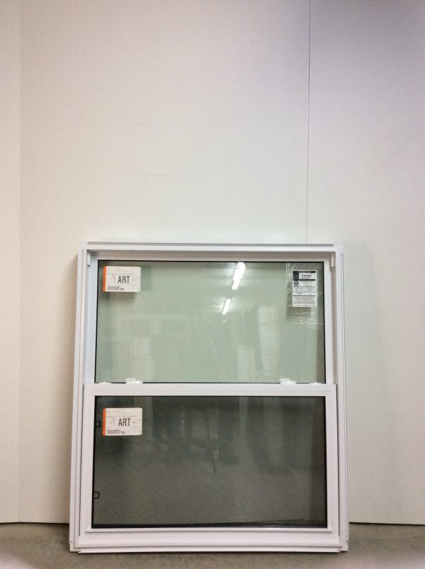10419GP Fenêtre Guillotine PVC Blanc Guillotine simple  42 x 47 - Image 2