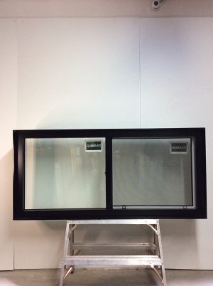 10426CH Fenêtre Coulissante HYBRIDE Noir Coulissant simple 62 x 29