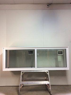 10427CP Fenêtre Coulissante PVC Blanc Coulissant simple  71 x 25