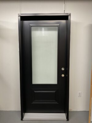 1271PA Porte d'acier 34"G Noire Masterline 23x49