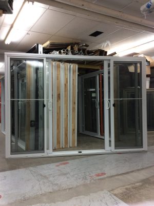 1241PP Porte patio PVC 10’ Blanche 115 1/2x81 ouv. Gauche
