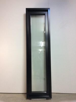 10445FH Fenêtre Fixe HYBRIDE Noir Noir intérieur et extérieur  20 1/4 x 20 1/4