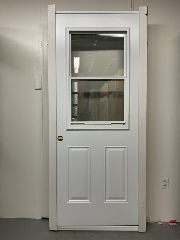 1315PA Porte d'acier 34"G Blanche Guillotine  23x37 – Image 2