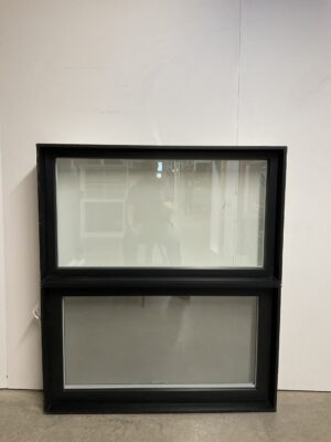 10584JAH Fenêtre Jumelée Auvent HYBRIDE Noir 45 1/4 x 51 1/4