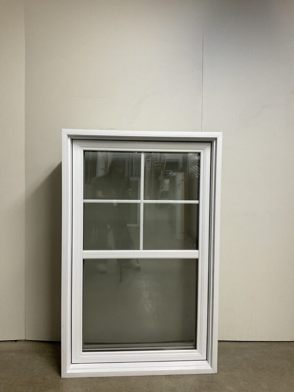 10468BP Fenêtre Battant PVC Blanc 35 3/4 x 55 5/8